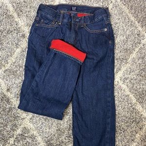 Boys Gap Fleece Lined Jeans Size 10 Regular